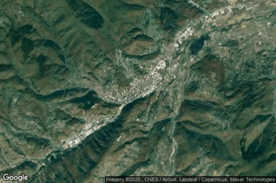 Vue aérienne de Novi Travnik
