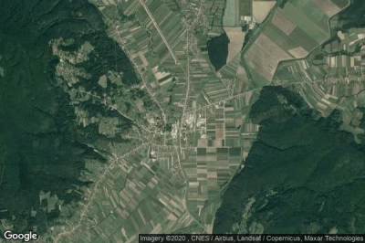 Vue aérienne de Pleternica