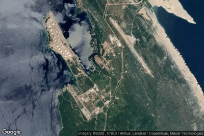 Vue aérienne de Omisalj