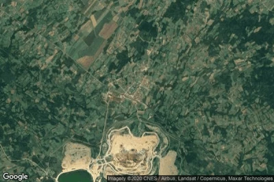 Vue aérienne de Omarska