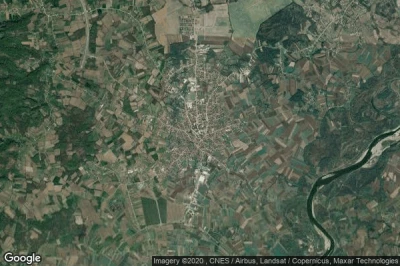 Vue aérienne de Odzak