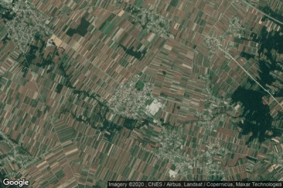 Vue aérienne de Odranci