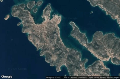 Vue aérienne de Murter