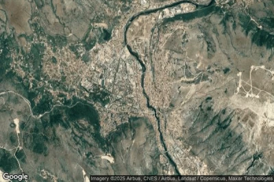 Vue aérienne de Mostar