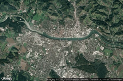 Vue aérienne de Maribor
