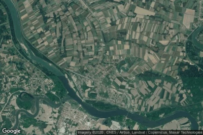 Vue aérienne de Krusevica