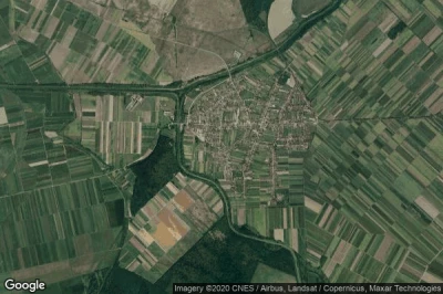 Vue aérienne de Karavukovo