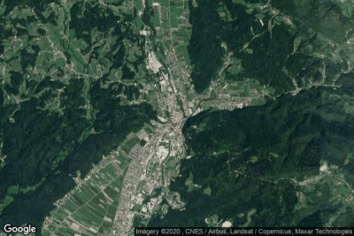 Vue aérienne de Kamnik