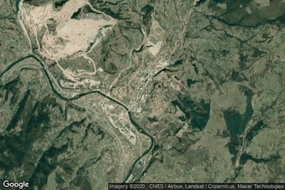 Vue aérienne de Kakanj