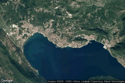 Vue aérienne de Herceg-Novi