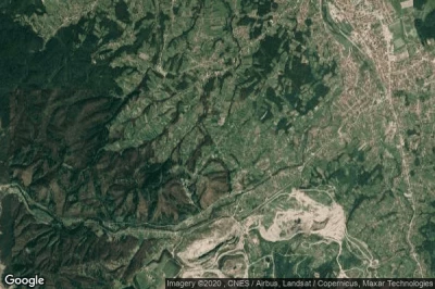 Vue aérienne de Gornje Zivinice