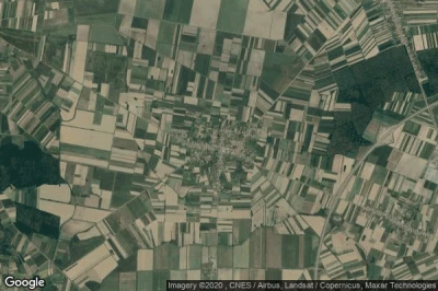 Vue aérienne de Gorjani