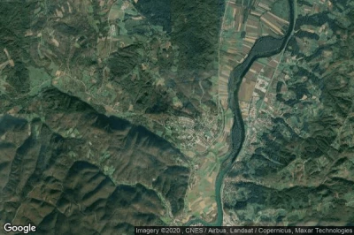 Vue aérienne de Dvor