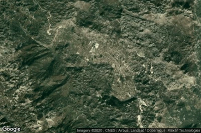 Vue aérienne de Cetinje