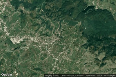 Vue aérienne de Cazin