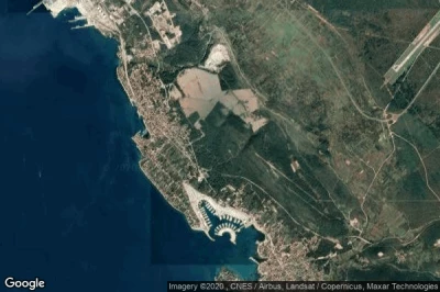 Vue aérienne de Bibinje