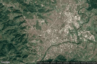 Vue aérienne de Banja Luka