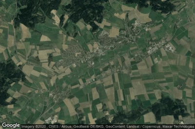 Vue aérienne de Mallersdorf-Pfaffenberg