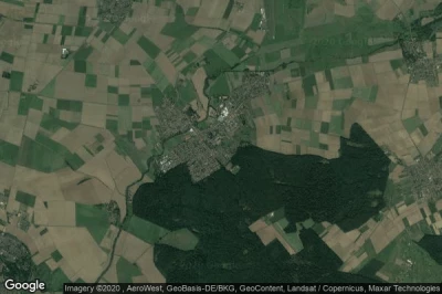 Vue aérienne de Florstadt