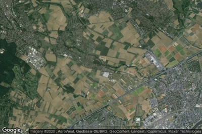 Vue aérienne de Liederbach