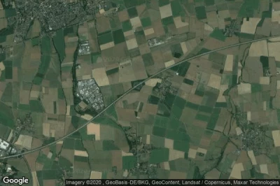Vue aérienne de Kreis Soest