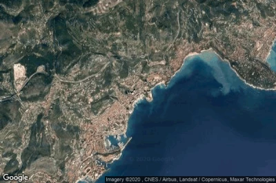 Vue aérienne de Saint-Roman
