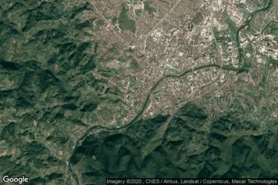 Vue aérienne de Hiseti
