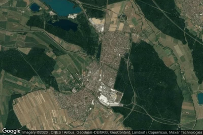 Vue aérienne de Graben-Neudorf