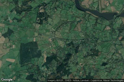 Vue aérienne de Davidstown