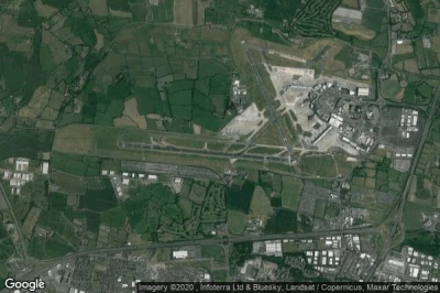 Vue aérienne de Coultry