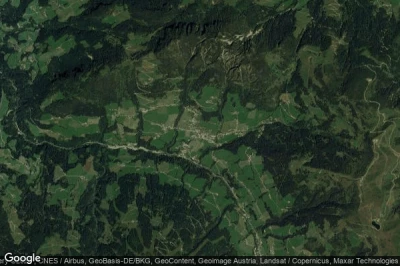 Vue aérienne de Alpbach