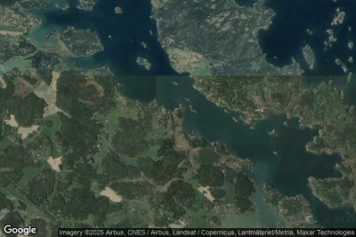 Vue aérienne de Viddviken