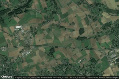 Vue aérienne de Wallonie