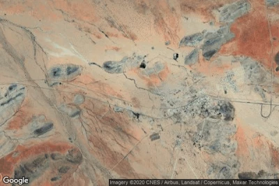 Vue aérienne de Karibib