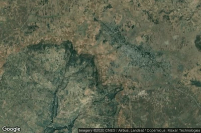 Vue aérienne de Gebre Guracha