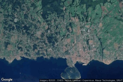 Vue aérienne de Espigão