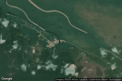 Vue aérienne de Iracoubo