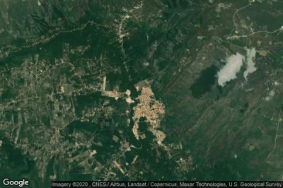 Vue aérienne de Vicosa do Ceara