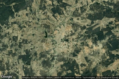 Vue aérienne de Tabira