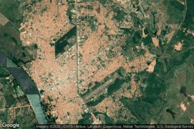 Vue aérienne de Sítio Novo do Tocantins
