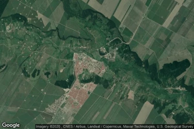 Vue aérienne de São Miguel dos Campos
