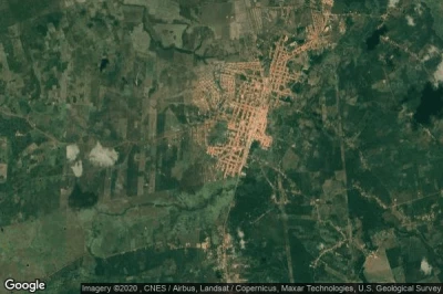 Vue aérienne de Sao Mateus do Maranhao