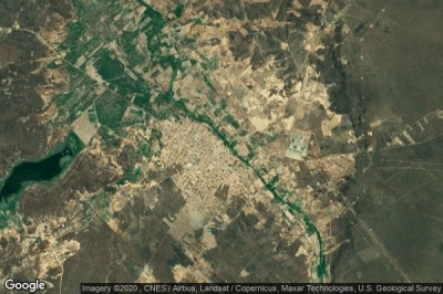 Vue aérienne de São Joao do Piaui