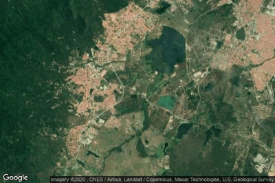 Vue aérienne de Fazenda Coité