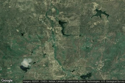 Vue aérienne de Fazenda Campina