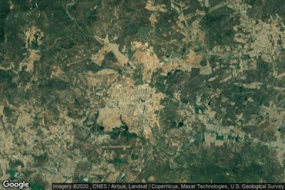Vue aérienne de Catole do Rocha