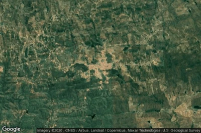 Vue aérienne de Caririacu