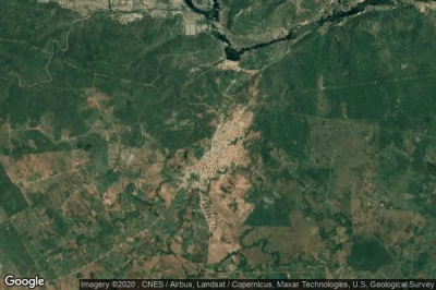 Vue aérienne de Caninde de São Francisco