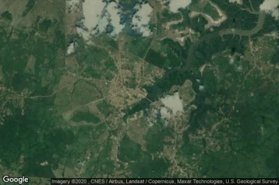 Vue aérienne de Bequimao