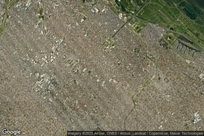 Vue aérienne de Villa Barilari